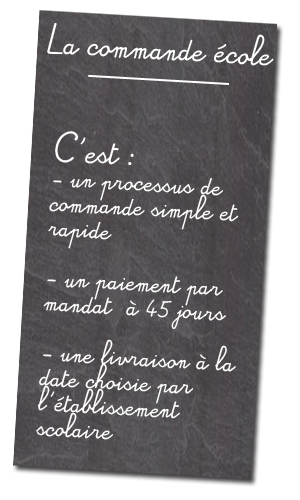 commande école